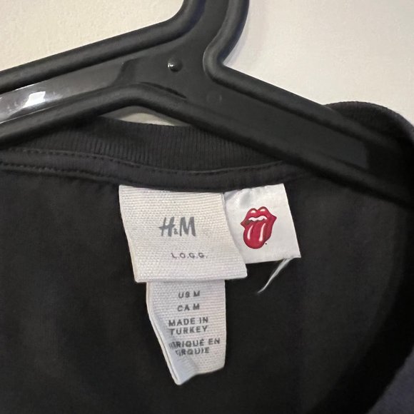 H&M Rolling Stones Tee Size M - Picture 3 of 3